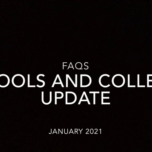 schools and colleges update
