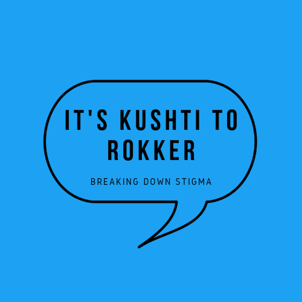 It's Kushti to Rokker Logo