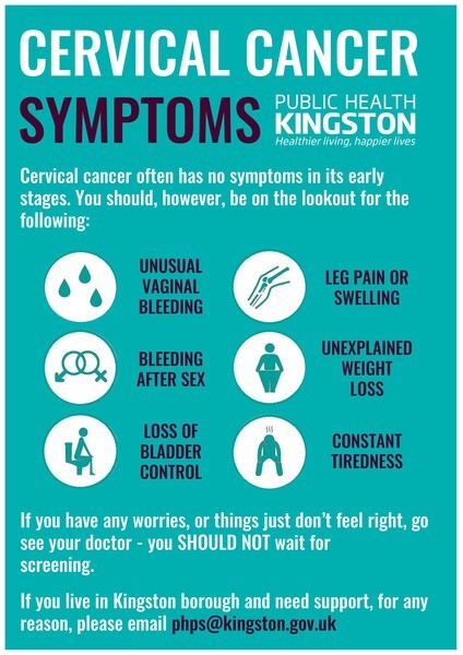 Cervical Cancer Symptoms 