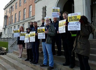 Chesterfield anti racism campaigners