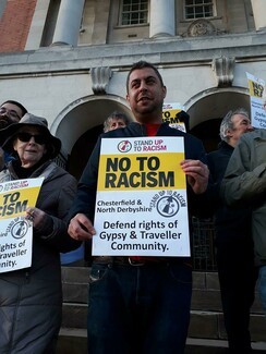 Chesterfield and North Derbyshire Stand up to Racism campaigner