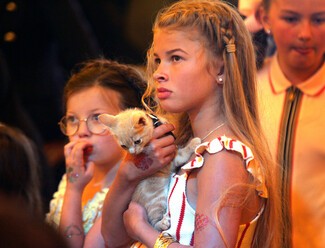 ‘Not going into the history books’ - Children watch Appleby’s got Talent contest © Huw Powell