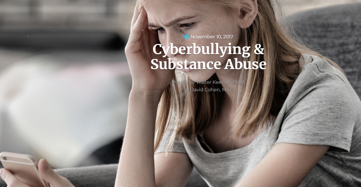 Cyberbullying & Substance Abuse | Travellers Times