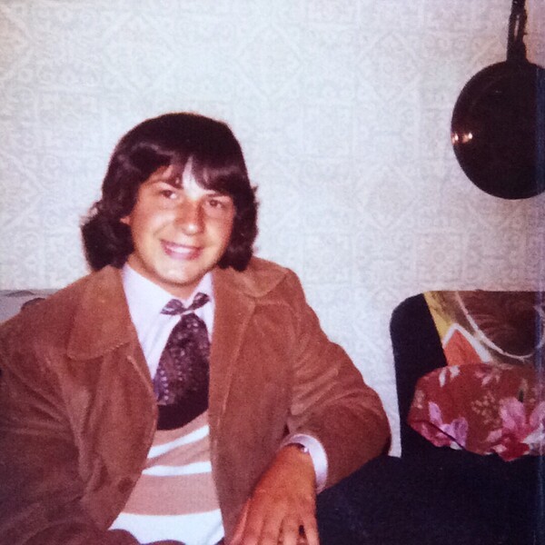 Chris Smith ready to go out mid 1970’s. Check out the cravat!