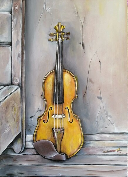 The Boshamengro – The Gypsy Fiddle Player by Raine Geoghegan
