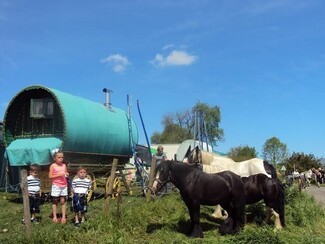 Record turnout in the sun at Appleby Fair 2014