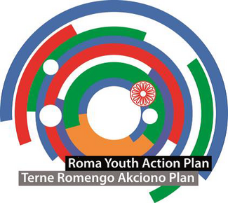 Roma Youth Action plan logo 