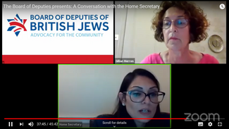 Home Secretary Priti Patel under fire for telling Jewish leaders that ‘traveller family’ murdered police officer