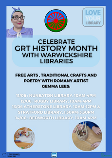 Warwickshire Libraries Celebrates Gypsy, Roma, and Traveller History Month