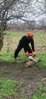 Tommy and his chainsaw