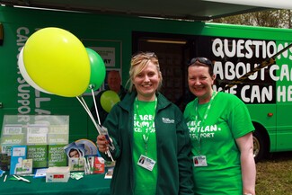 Macmillan Cancer Support at Applbey Horse Fair