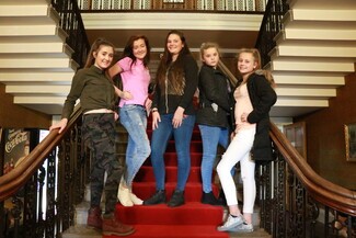 Jolene Fisher (14) Maisie Johnson (13) Savannah Miller (13) Rona Jones (13) Demi Jones (12)