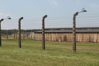 Barracks at Birkenau concentration camp © Joseph Mitchell 