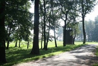 Watchtower in Birkenau concentration camp © Joseph Mitchell 