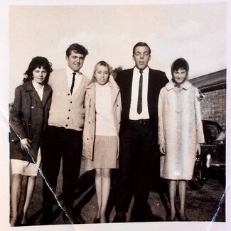 Chris Smith's brother Len Smith, (on the left) with his then girlfriend Beryl (in the middle) early 1960’s.