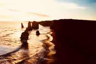 The Apostles at sunset