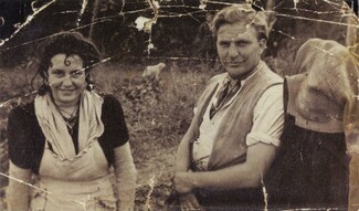 Chris Smith's Aunt Tilly and her husband Johnny Jones.