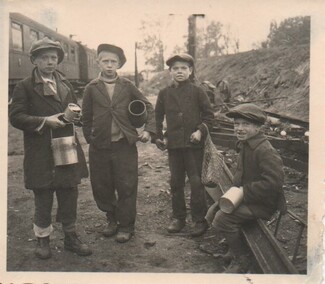 Roma families being transported to the Nazi camps  