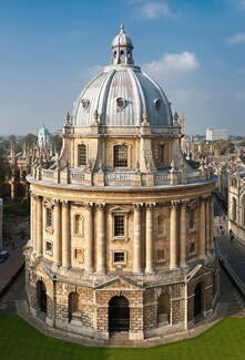 Radcliffe Camera building. By Diliff - Own work, CC BY 2.5, https://commons.wikimedia.org/w/index.php?curid=1284604