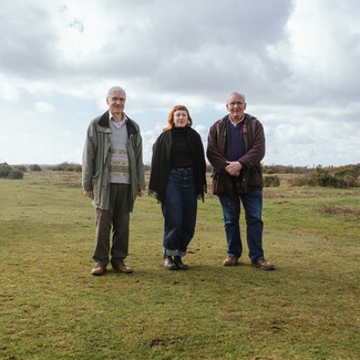 Stephen Antczak, Rebecca Johnson and Tony Johnson (c) Mark James