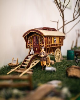 Romany Wagon Model