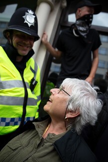 Brighton Counter Protest 2024 7th of August 31